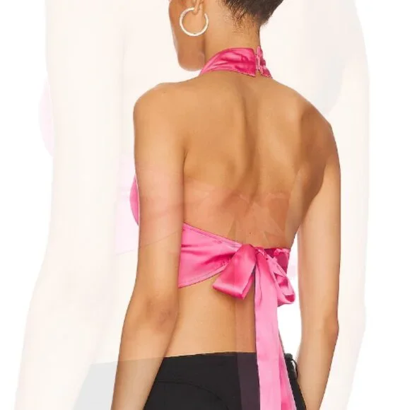 NWT We Wore What Halter Top - Picture 3 of 6